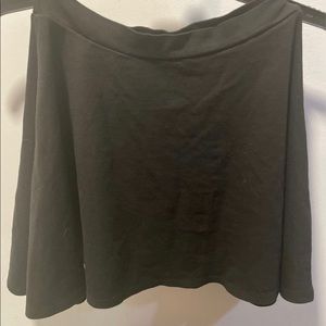 Small black basic skirt